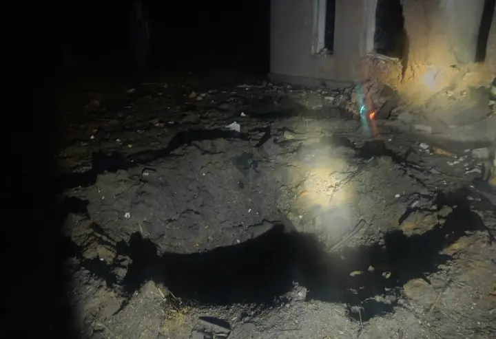 Night drone attack on Shostka results in woman's death and destruction