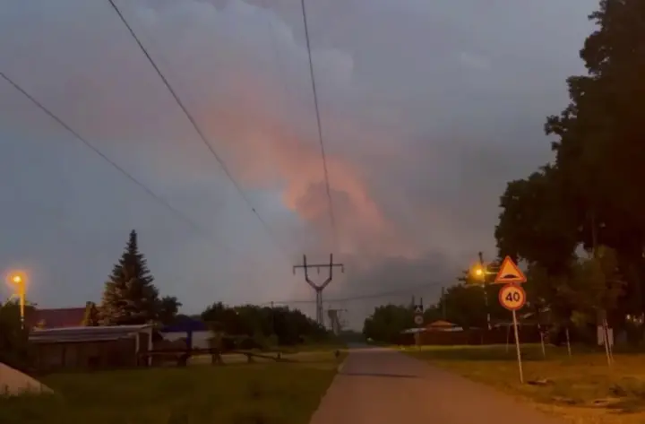 Drones attacked the Azot chemical plant in Russia's Tula region