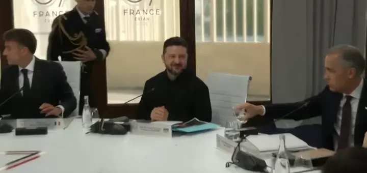 Робоча зустріч за участю Зеленського на саміті G7 завершилася