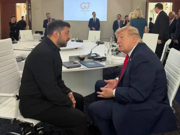 Zelenskyy confirmed meeting with Trump at the G7 summit and shared a photo