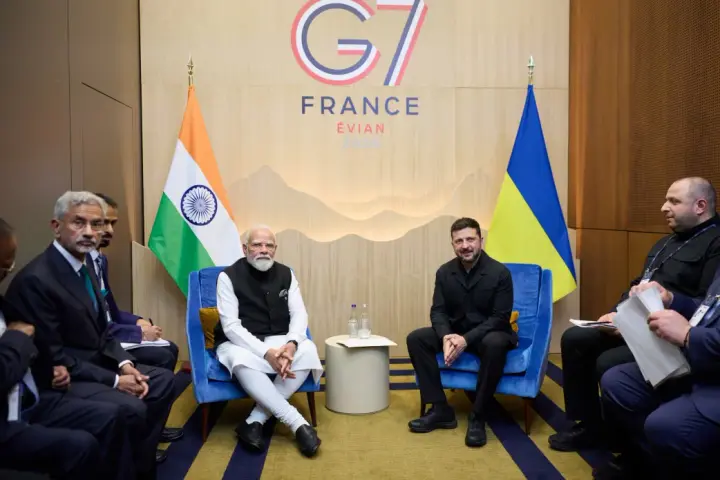 Zelenskyy met with the Prime Minister of India, discussed "good industrial and other projects"