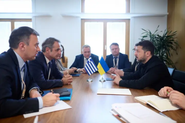 Zelenskyy met with the Prime Minister of Greece - they discussed the war and Ukraine's European integration
