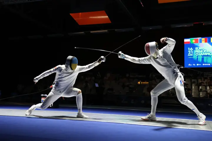 Ukrainian épée fencers won bronze at the European Fencing Championships