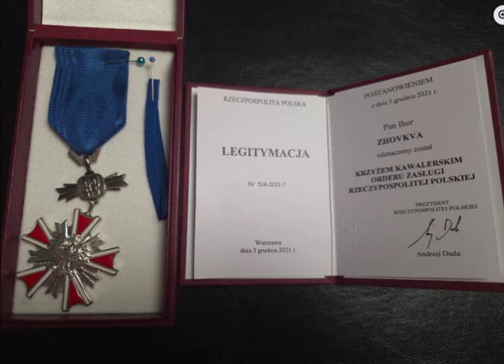 Already the fourth Ukrainian official refuses a Polish award