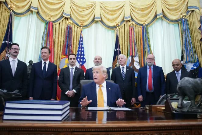 Trump stated that the threat of Iran's nuclear weapons is more important than the risks to the global economy