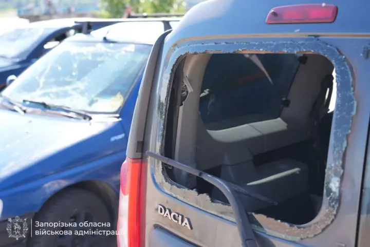 На Запоріжжі рф знову атакувала АЗС, вбила людину, серед поранених троє дітей