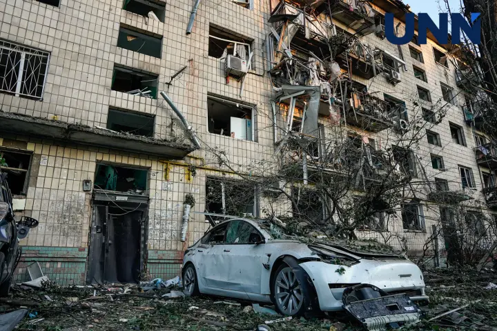 Нічна атака на Київ: кількість загиблих зросла до восьми, 34 поранені - фоторепортаж