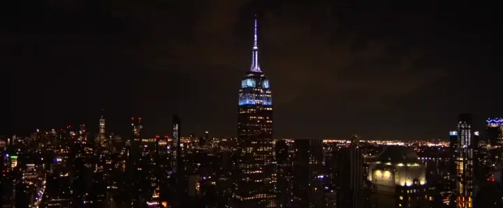 Empire State Building lit up for Taylor Swift and Travis Kelce's wedding