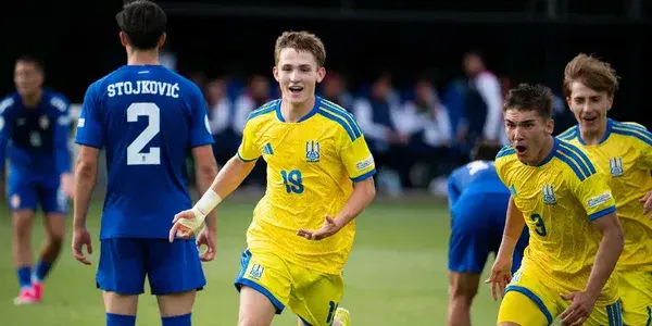 Ukraine U19 defeated Italy and will play Germany in the semifinals