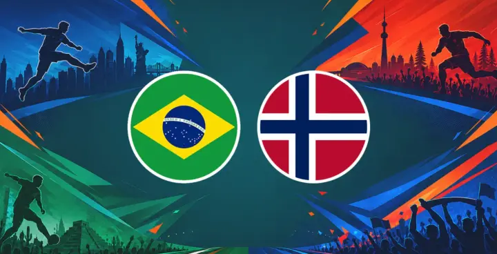 Norway knocked Brazil out of the World Cup, and Haaland matched a unique achievement of Messi and Mbappé