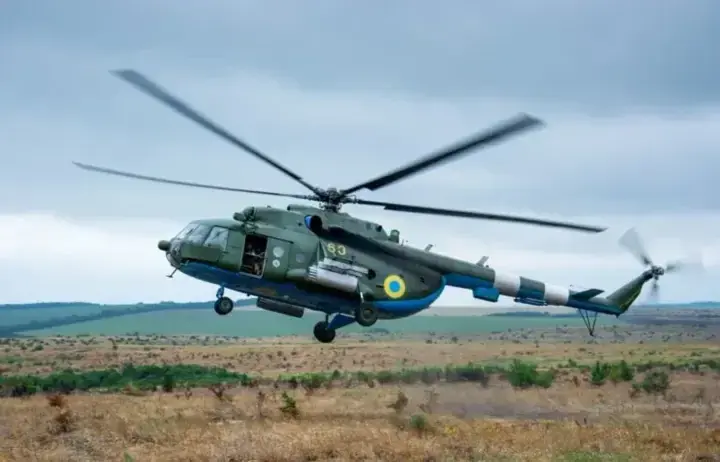 The Mi-8 crew died while intercepting enemy UAVs