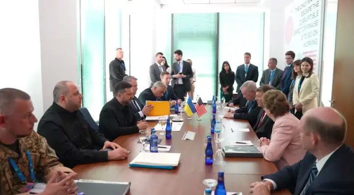 Зеленський зустрівся з делегацією Конгресу США - обговорили ППО, санкції проти рф та дипломатію