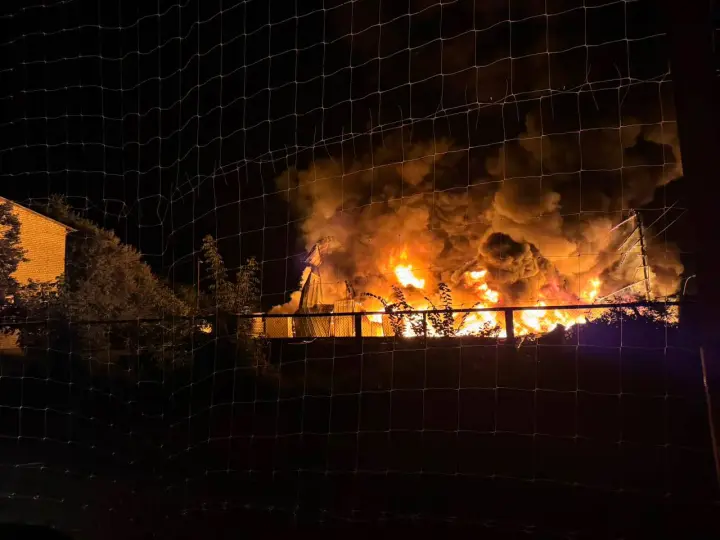 The enemy launched a combined strike on Izium in Kharkiv region, there are casualties and destruction