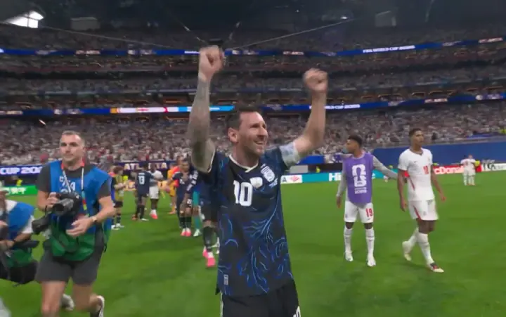Argentina's national team defeated England and advanced to the final of the 2026 World Cup
