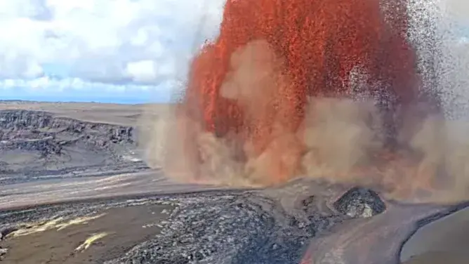 New eruption of the Kilauea volcano has been recorded in Hawaii