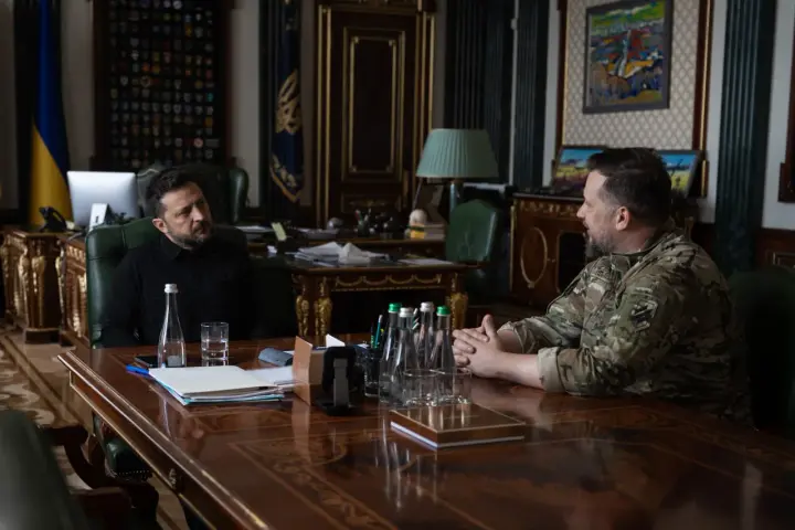 Zelenskyy held a meeting with Biletskyi regarding the situation in Kharkiv and Donetsk regions