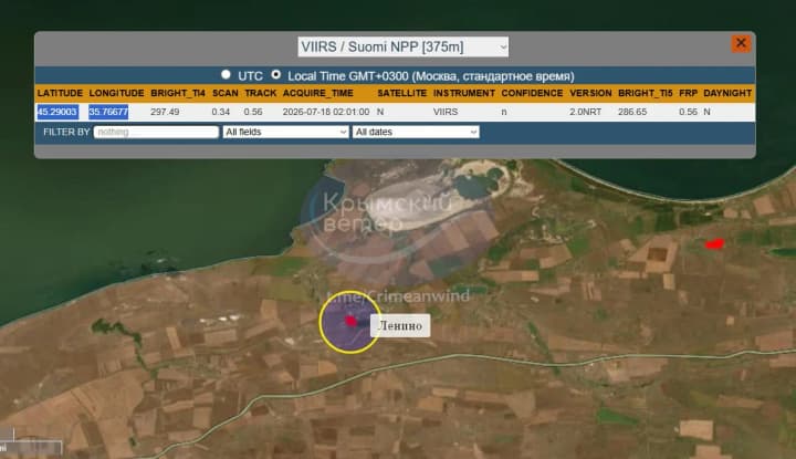 Two large electrical substations are burning on the Kerch Peninsula after a night attack – monitors