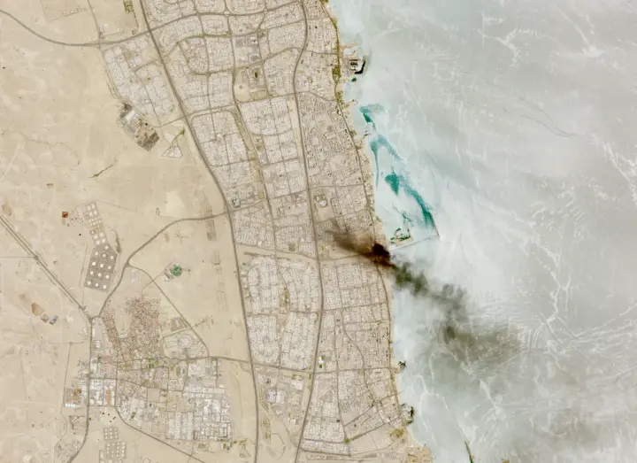 Iran attacked a power plant and a desalination plant in Kuwait for the second time in two days