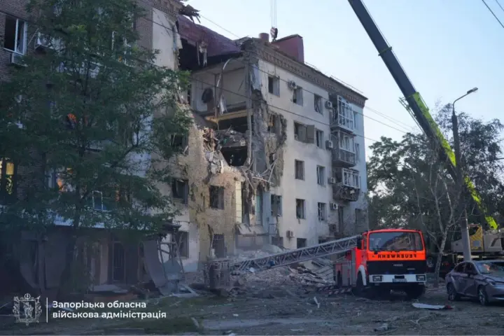Число пострадавших после удара КАБами по Запорожью возросло до 42, два человека погибли