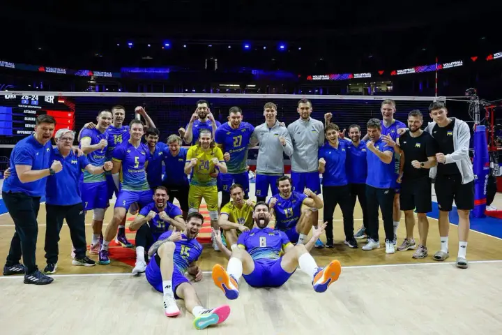 Украина впервые в истории вышла в плей-офф волейбольной Лиги наций