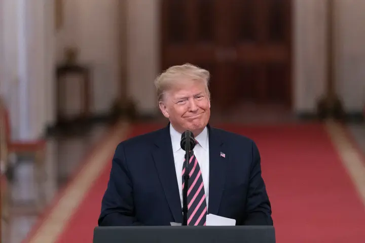 Trump: damages to ships will be paid from Iranian funds controlled by the US