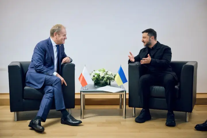 Tusk and Zelenskyy met in Lublin