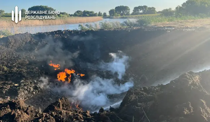 DBR investigates the crash of an F-16 fighter jet in Poltava region