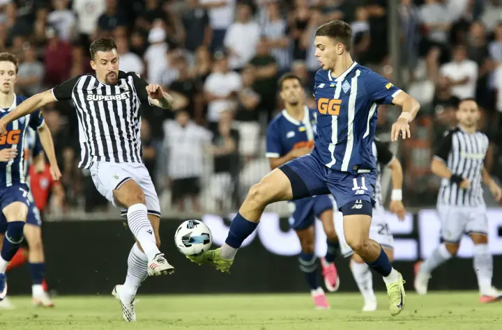 "Dynamo" lost to PAOK and will continue its performances in the Conference League