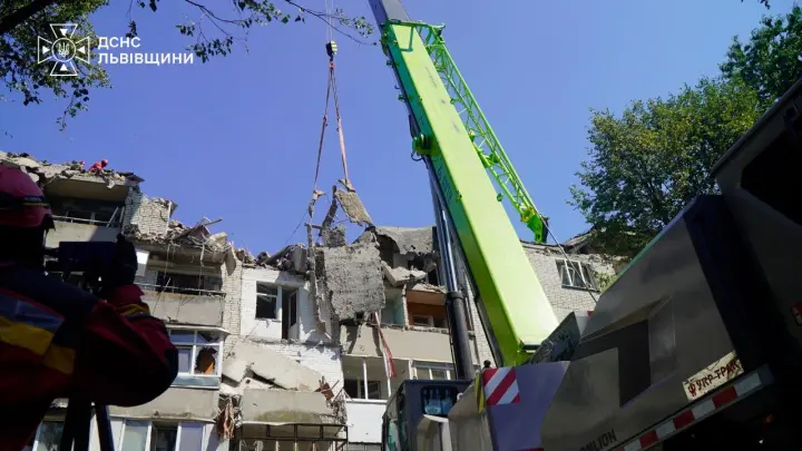 In Lviv, the rescue operation after the russian strike that claimed a man's life has been completed
