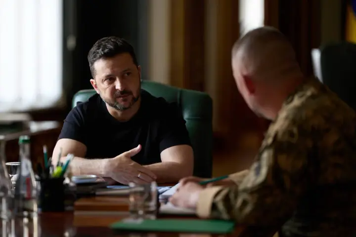 Ukraine is working with the US and Europe to receive air defense support packages - Zelenskyy