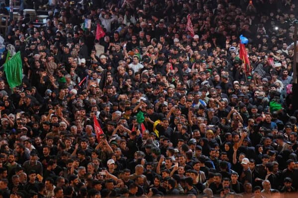 Millions of Shiites gathered in Iraq for the Arbaeen pilgrimage amid regional tensions