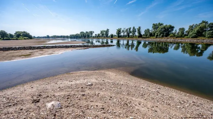 In Ukraine, low water levels in rivers amid heat - revealed where record-low levels are