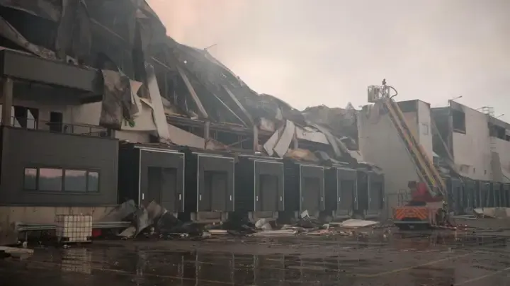 Russia destroyed the NOVUS logistics center with missiles - there were no casualties