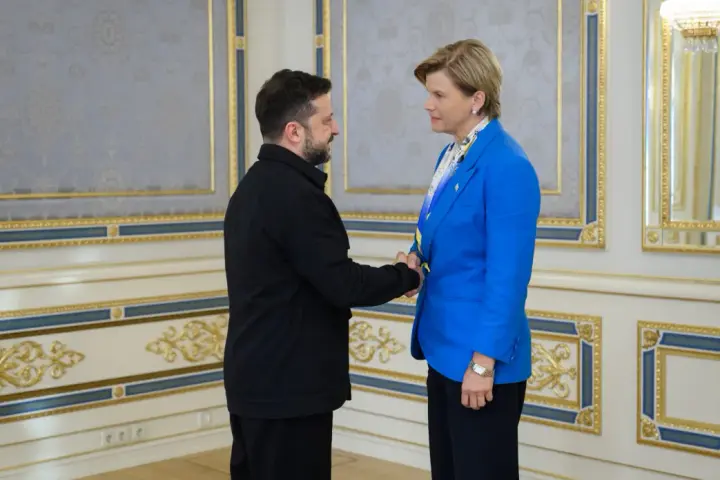 Zelenskyy discussed Russian attacks on Ukrainian ports and European integration with Latvia’s Foreign Minister