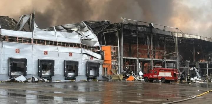 Russian strike destroyed a warehouse containing Bosch products in Ukraine