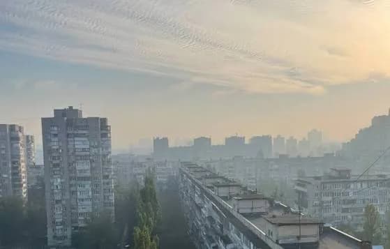 Air quality has deteriorated in a number of settlements in the Kyiv region