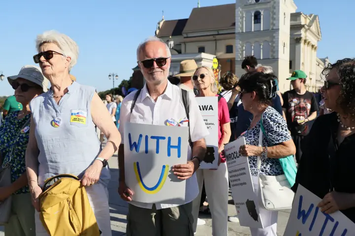 "My Poland does not hit, insult, or bully" — protests against violence toward Ukrainians are taking place in 22 Polish cities