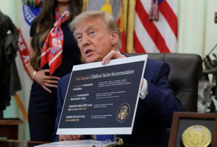 Трамп підписав указ про скорочення рекомендованих дитячих щеплень у США