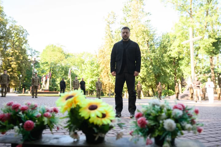 Zelenskyy visited the Prykarpattia region