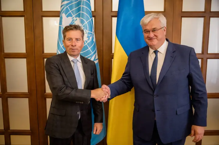 Сибіга закликав посилити тиск на росію під час зустрічі з заступником Генсека ООН