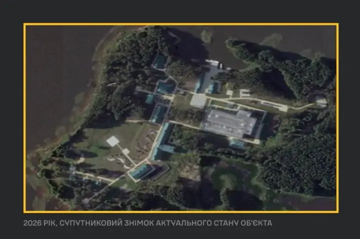 A biolaboratory complex was created on an island: the Defence Intelligence of Ukraine says that Russia is experimenting with viruses in the middle of a reservoir