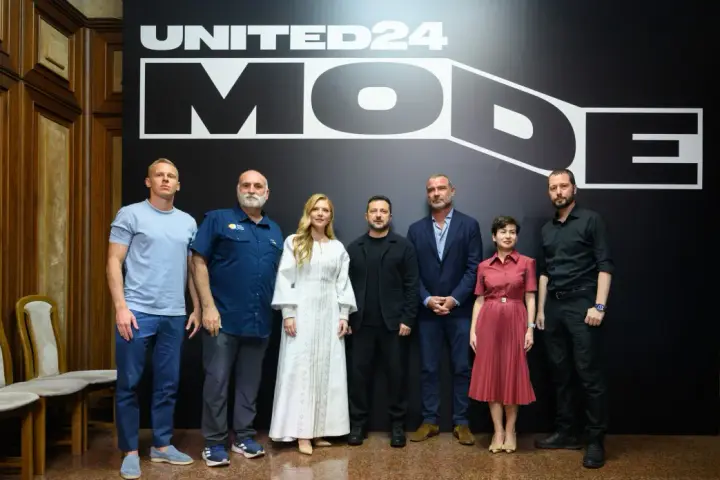 Шрайбер, Винник та Зінченко - Зеленський зустрівся з амбасадорами United24, які прибули в Україну напередодні Дня Незалежності