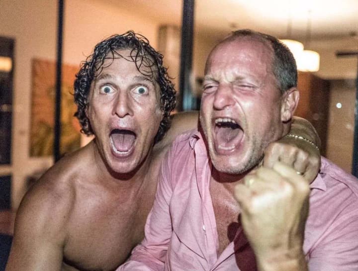Woody Harrelson learned about his father's possible affair with Matthew McConaughey's mother