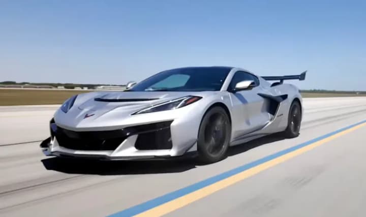 Corvette ZR1X обошёл Porsche и McLaren в жёстком тесте на скорость