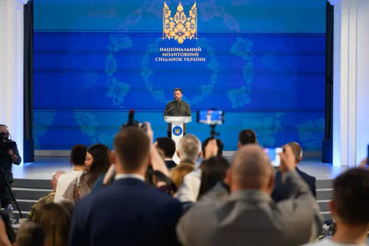 Mercy does not cancel justice for occupiers and war criminals — Zelenskyy at the prayer breakfast