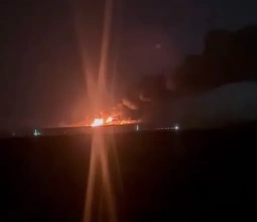 Логістичний центр Ozon в адигеї зазнав атаки, там розпочалась пожежа