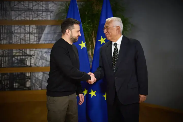 Zelenskyy and Costa discussed how the EU can help Ukrainian exports withstand Russian strikes