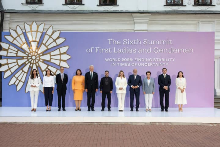 The first ladies of Estonia, Lithuania, Serbia and other countries arrived in Kyiv for Ukraine’s Independence Day