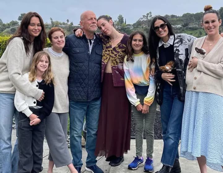 Bruce Willis's daughter spoke about losing an "other version" of her father due to dementia