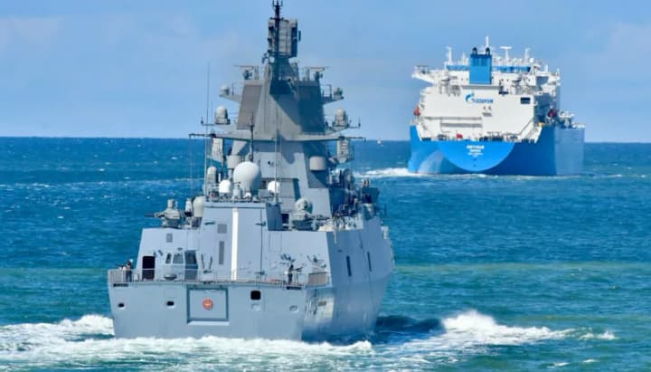 Russia has been left without warships in the Mediterranean for the first time in 10 years